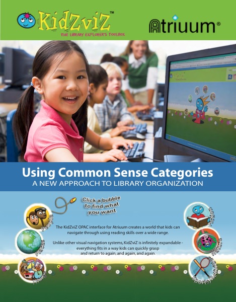 KidZviZ OPAC brochure
