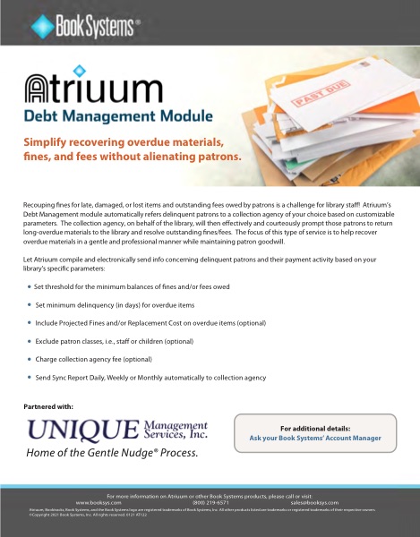 Debt Management brochure